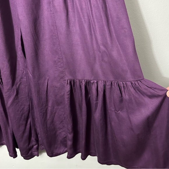 Baik Baik Purple Wide Leg Pants Yoga - Picture 4 of 9